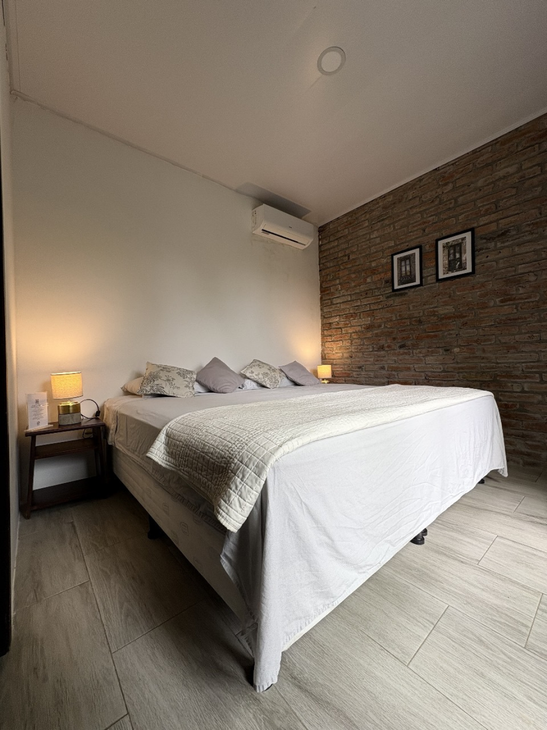 Bedroom at the Olon eco lodge